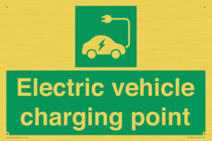 Electric vehicle charging point